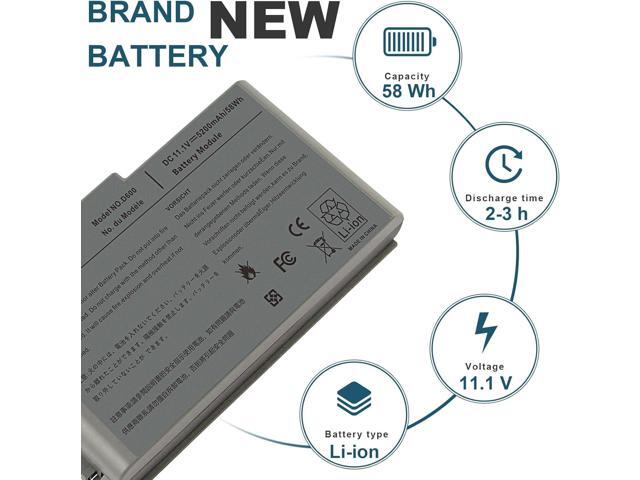 Fancy Buying Latitude D600 Laptop Battery for Dell Latitude D505 D610 D520 D500 D510 D530 / 600M, fits P/N C1295 6Y270 3R305-12 Months Warranty (6...