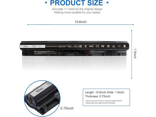 40Wh M5Y1K 14.8V Battery for Dell Inspiron 14 15 17 5000 3000 Series 5559 5558 5566 3551 3451 3558 3552 i3558 3567 5755 5756 5458 5759 5758 5759...