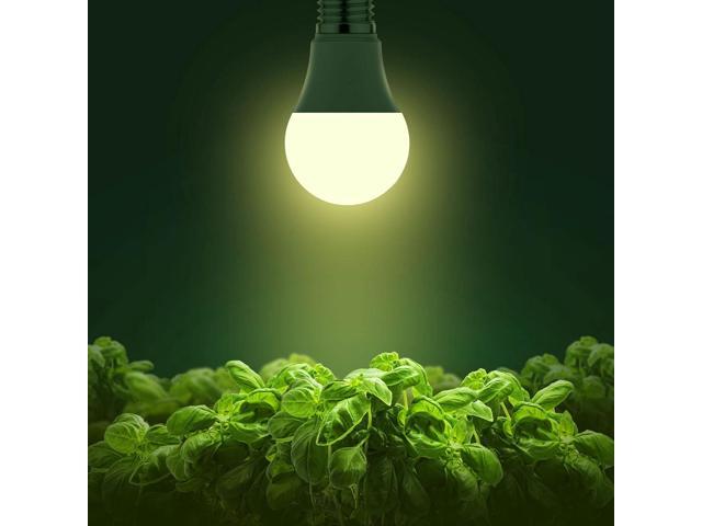 Briignite Grow Light Bulbs, LED Grow Light Bulb A19 Bulb, Full Spectrum Grow Light Bulb, Plant Light Bulbs E26 Base, 11W Grow Bulb 100W Equivalent,...