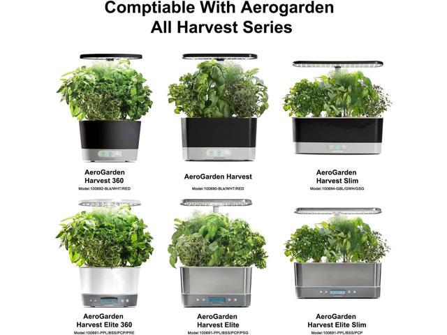HKY 12V AC/DC Adapter Compatible with AeroGarden Harvest Elite Slim 360 100690-BLK 100691 100692-BLK 100693-PPL 100694-BLK 100695-PPL Indoor Garden...