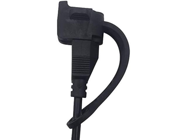 Prong Shield Outdoor Plug Cover Weatherproof Extension Cord Plug Cover for Outside Extension Cord Construction Equipment Extension Cord End...