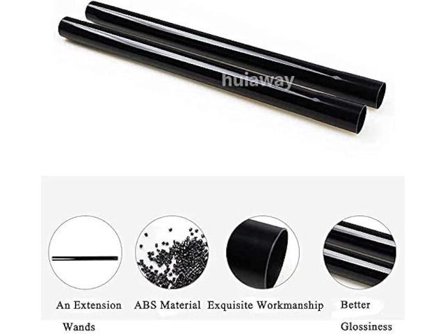 6 Pcs 1.25inch Universal Vacuum Extension Wand Vacuum Attachments 1 1/4 inch, 1 1/4Friction Fit Extension Wand, Vacuum Cleaner Extension Tube