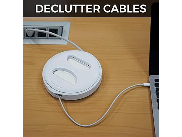 HumanCentric Cord Winder for Macbook Charger Organizer, Cable Reel for Macbook Chargers, Travel Mac Charging Case for USB-C 29W and 30W, Apple...