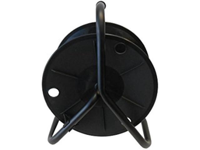 Audio2000'S ADC2716B Cable Reel, Capacity: 330' of 6mm cable, Black