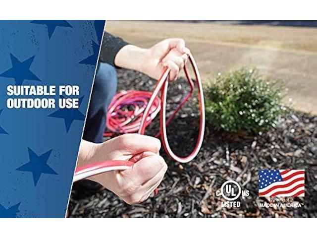 Southwire 2547SWUSA1 EXTCORD, 12/3 SJTW 25' WHT/BLU LE S+, 25 ft, red,White,Blue