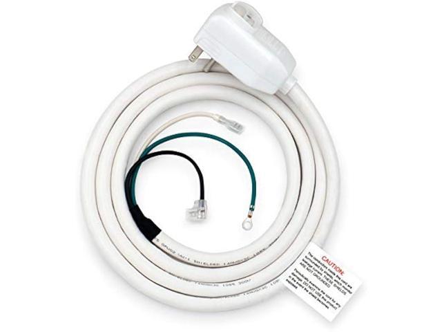 Baomain 7.5FT Leakage Current Detection Interrupter Replacement LCDI Power Cord Plug for Air Conditioner 120 VAC 10 Amp 1200W 60Hz UL listed White...