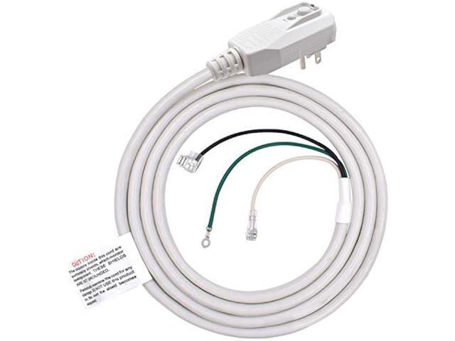 ELEGRP 0651510LY L15515 18AWG LCDI Power Cord Plug for A/C Air Conditioner, E250451 UL Certified, 7.5FT Leakage Current Detection Interrupter...