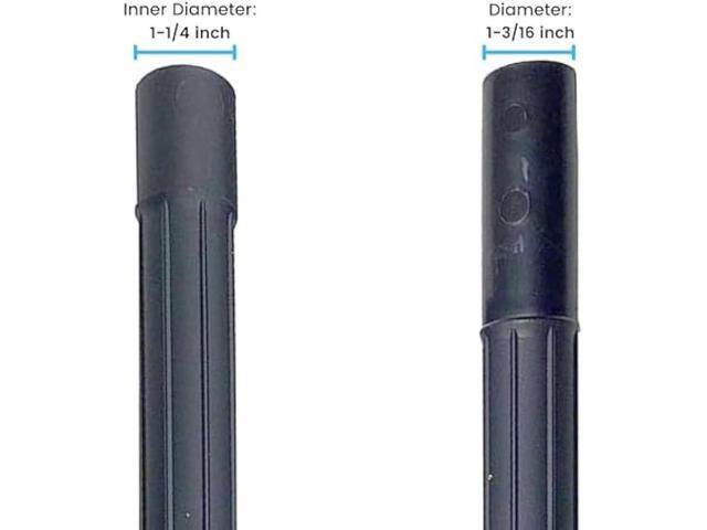 Wessel-Werk Universal Extension Wands for Canister,Upright, Backpack, and Central Vacuum Cleaner Home and Shop Vac Systems, Fits 1 1/4 inch (32mm) (3)