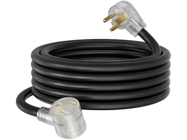 RVGUARD 250V 40 Feet Welder Extension Cord, Heavy Duty 8 AWG NEMA 6-50 STW Welding Cord with Power Indicator End, ETL Listed