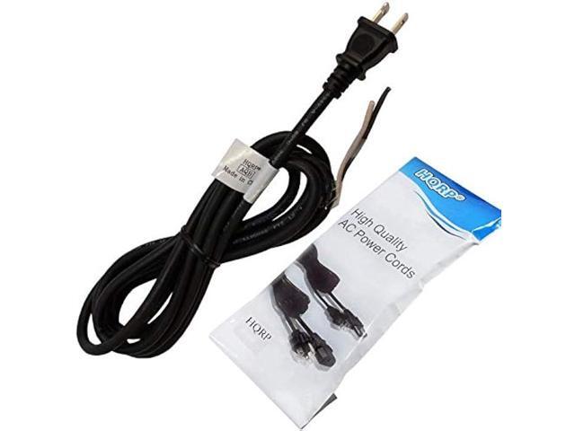 HQRP AC Power Cord Compatible with Makita 9553NB 9554NB 9557NB 9557PB 9558NB 9558PB 9560CV 9561CV GA4030K Grinder Mains Cable Repair