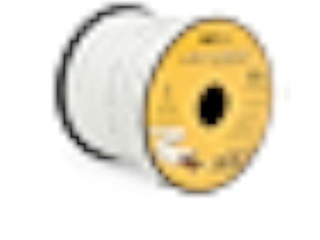 50ft.18AWG Low Voltage LED Cable 3 Conductor White Sleeve in-Wall Speaker Wire UL Class 2 Certified