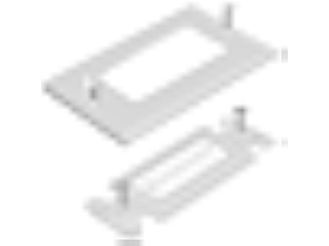 TOPGREENER 6 Pack Bristled Brush Wall Plate Multimedia Pass-Through Insert for Low Voltage Cables, HDMI Cables, Coaxial Cables, Speaker Wires, Home...