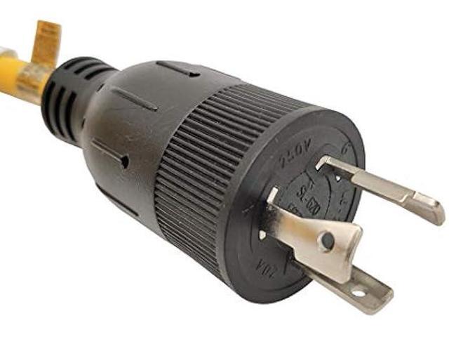 Parkworld NEMA L6-20 Extension Cord, Locking 3-Prong, 20 AMP, 250 Volts, 5000 Watts (36FT)