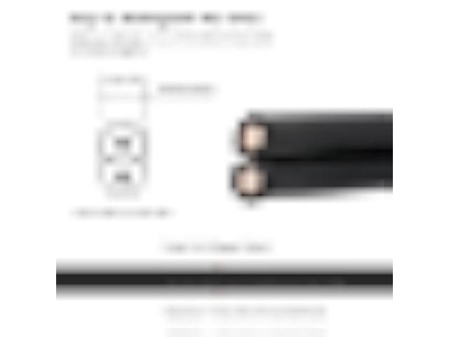 FIRMERST 12/2 Low Voltage Wire Outdoor Landscape Lighting Cable 100 Feet