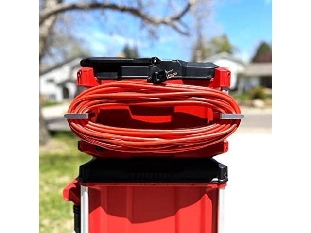CurvaNamic Alpha Engineered Extension Cord Holder Organizer Compatible with Milwaukee Packout Tool Box