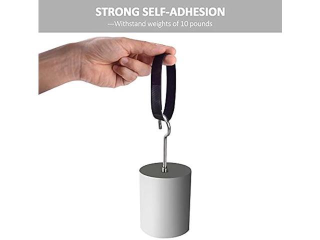 150ft*3/5in Cable Ties, Wire Cord Straps Management, Self-fastening, Wrap Anything, Cut to Any Length, Reusable, Sturdy, Double Side Nylon Hook and...