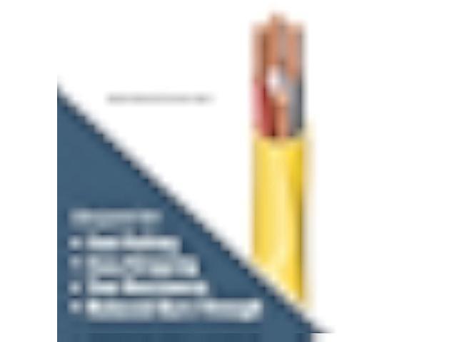Southwire Romex Brand Simpull Solid Indoor 12/3 W/G NMB Cable 25ft coil - SW# 63947621