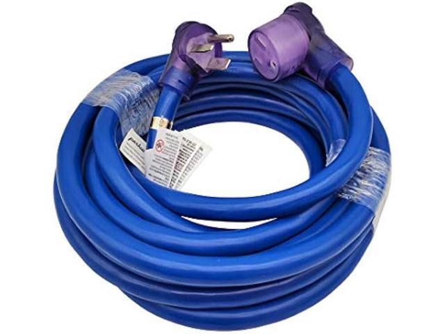 Parkworld Welder Extension Cord NEMA 6-50 Extension Cord, 6-50P to 6-50R STW 8AWG/3C for 40 Amp 250 Volt (25FT)