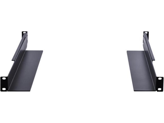 1U 4-Post Server Rack Rail, 20.2-32 Inch Adjustable Depth - 110lbs Capacity