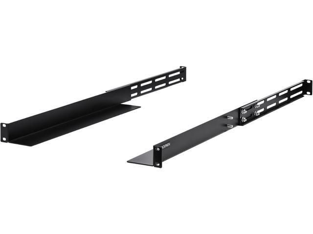 1U 4-Post Server Rack Rail, 20.2-32 Inch Adjustable Depth - 110lbs Capacity