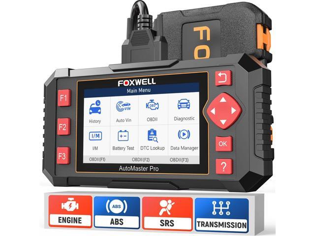 FOXWELL Car Scanner NT604 Elite OBD2 Scanner ABS SRS Transmission, Check Engine Code Reader,Diagnostic Scan Tool with SRS Airbag Scanner, Car...
