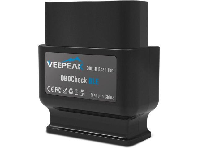 Veepeak OBDCheck BLE Bluetooth OBD II Scanner Auto Diagnostic Scan Tool for iOS & Android, Bluetooth 4.0 Car Check Engine Light Code Reader