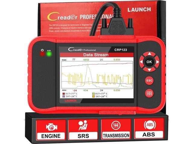 LAUNCH CRP123 OBD2 Scanner 2024 Newest Elite Code Reader Engine/ABS/SRS/Transmission Car Diagnostic Tool, ABS Code Reader, SRS Scan Tool, Check...