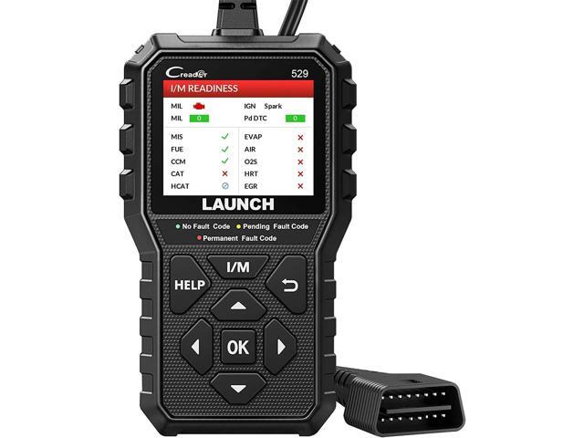 2024 Elite LAUNCH OBD2 Scanner CR529 Code Reader Check Engine Light for All OBDII Car After 1996 Full OBD2 Functions Mode 8, I/M Readiness DTC.