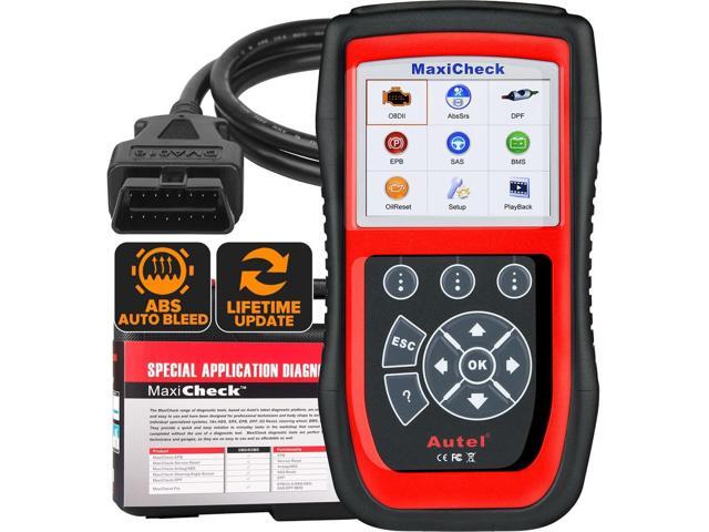 Autel MaxiCheck Pro OBD2 Scanner ABS Scan Tool for Auto Bleeding, SRS ABS Scanner Car Diagnostic Tool with Oil Reset Airbag SAS EPB BMS Services.