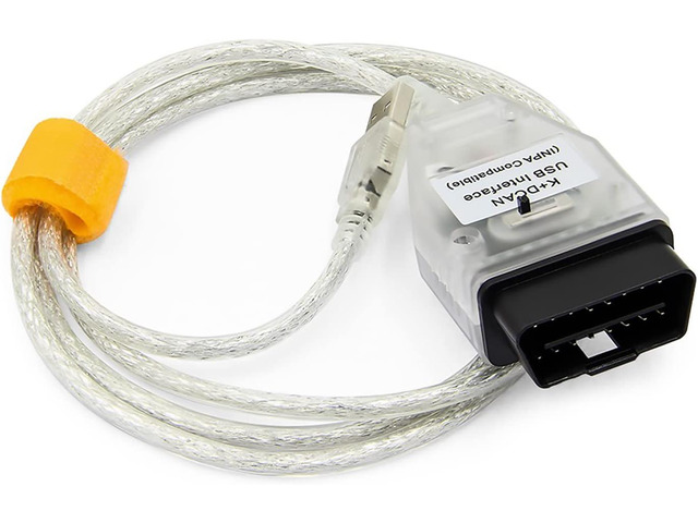 K DCAN k d can dcan Cable EDIABAS Switch OBDII Diagnostic Cable in-PA K+DCAN 2M compatiblein-PA
