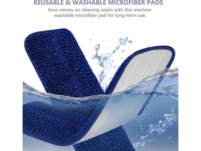 Spray Mop for Floor Cleaning Microfiber Floor Mop Wet Dry Dust Flat Cleaning Mop with 5 Washable Mop Pads and Refillable Bottle for Home Kitchen...