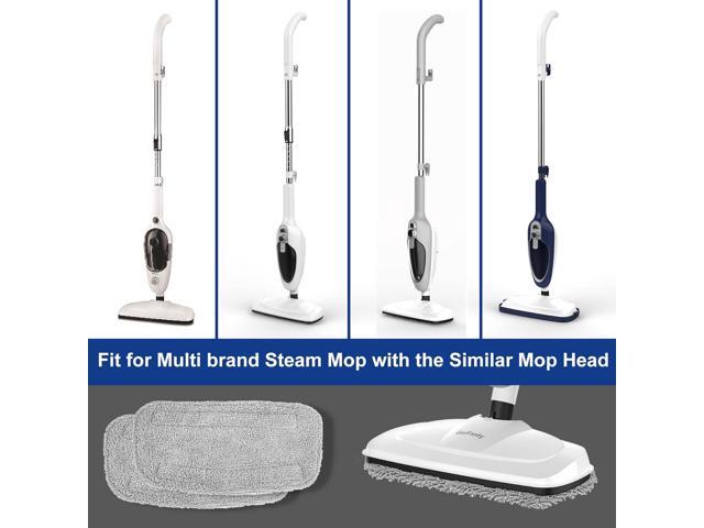 2 Packs Steam Mop Cloth Fits Steam Mop GF-6610 Washable, Reusable, Highly Absorbent Microfiber Steam Mop Pads Steam Mop Replacement Pads.