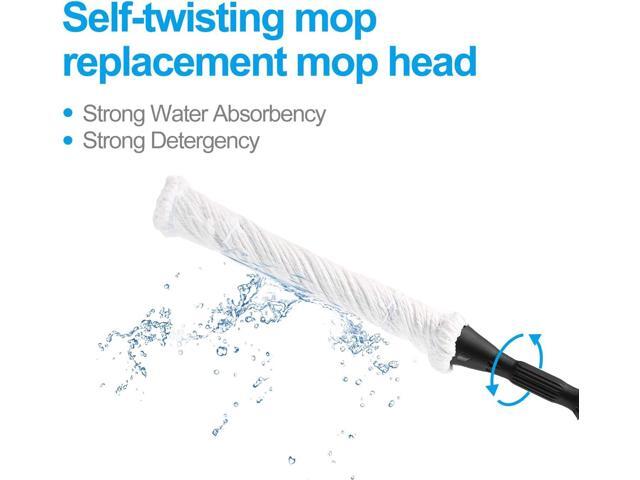 Eyliden Mop Model No.: FZ-02-2020/FZ-02-2019 Replacement Head, 2pcs Microfiber Mop Pads for Eyliden Twist Mops, Floor Cleaning Mops Head(Not...