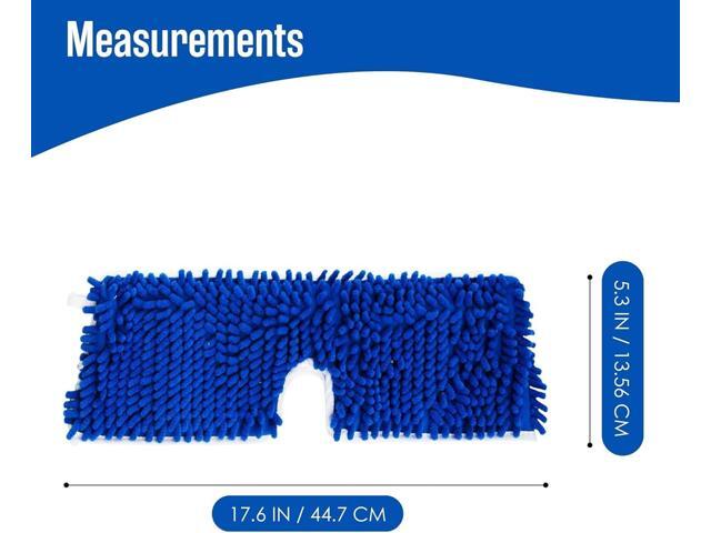 Houseables Dust Mop Replacement Head, Floor Mop Pads, Reusable Microfiber Flip Pads, Refill, Dust Head Replacement, Covers Washable, Refills, Flat,...
