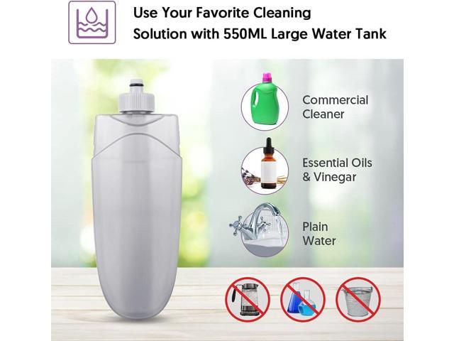 Spray Mops for Floor Cleaning - HOMSIER Microfiber Floor Mop Wet Dry with 3 Washable Pads 550ML Refillable Bottle for Hardwood Wood Laminate Tile...