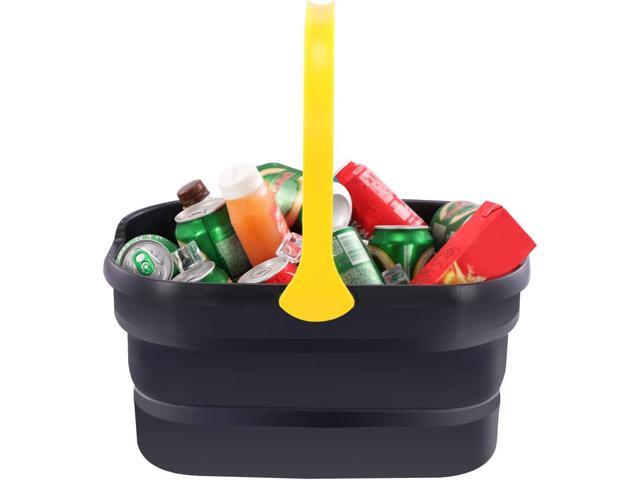Yocada Collapsible Plastic Bucket Mop Bucket 10L (2.6Gallon) Cleaning Washing Basket for Sponge & Flat & Cotton Mop Cleaning Washing