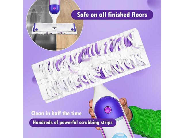 18 Count Disposable mop Pads Refills for Swiffer PowerMop Multi-Surface Mop and PowerMop Wood Mop, Replacement Pads Use for Floor Cleaning