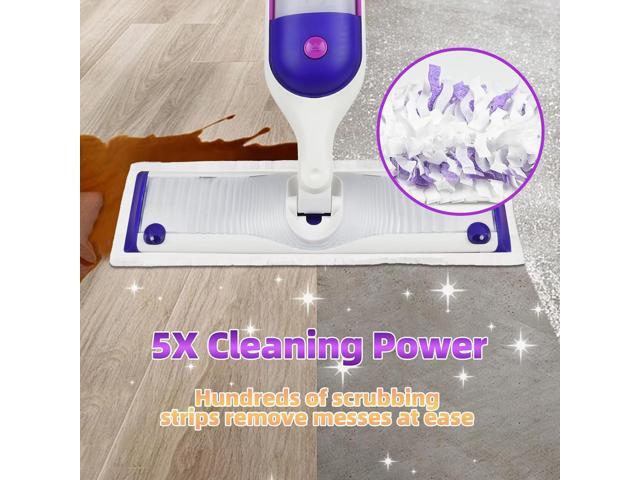 12 Pack Disposable Mop Pads for PowerMop Multi-Surface Floor Mop, Mopping Pad Refills for Floor Cleaning