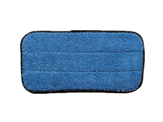Real Clean 10 Inch Microfiber Wet and Dry Mop Pad Refills Fits 9 to 10 Inch Mop Frames(Pack of 6)