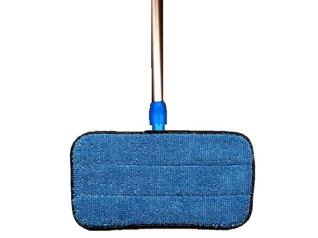 Real Clean 10 Inch Microfiber Wet and Dry Mop Pad Refills Fits 9 to 10 Inch Mop Frames(Pack of 6)