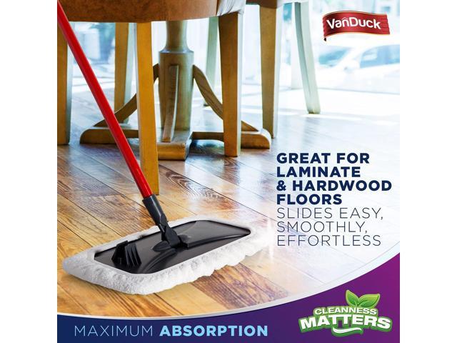 100% Cotton Terry Cloth Mop Pads 15x8 Inch 6-Pack (Mop Is Not Included)