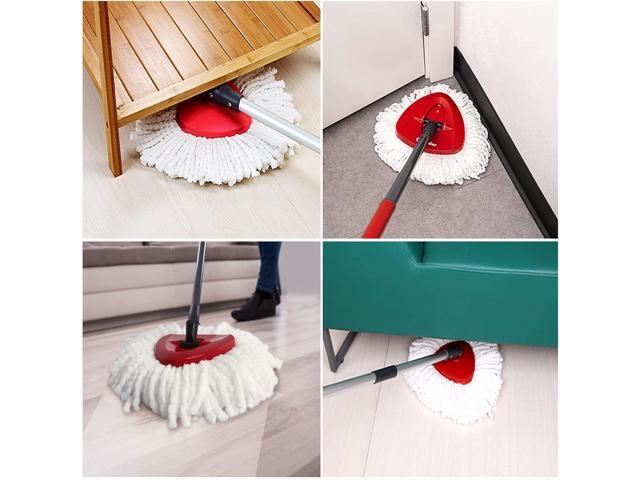 6 Pack Mop Replacement Heads for O-Ceda EasyWrin Spin Mop, Microfiber Spin Mop Refills, Easy Cleaning Mop Head Replacement