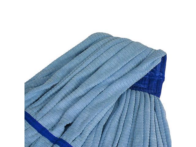 Super Absorbent 400GSM Microfiber Tube Mop Head with Looped Ends for Streak-Free Cleaning, Durable, Fast Drying, Fits Standard Handles, Ideal for...