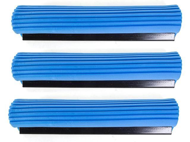 Kitchen + Home PVA Sponge Roller Mop Head Refills - 3 Pack