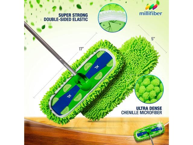 X-Large Dust Mop Refill for Swiffer XL Mop (4 Pack) - Microfiber Pet Heavy Duty Dry Refills (Handle is Not Included)