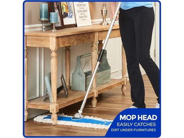 Nine Forty Industrial-Grade 48x5 Cotton Dust Mop Head Refills, Perfect Replacement for Busy Home, Gym, Industrial and Commercial Spaces, Heavy-Duty...