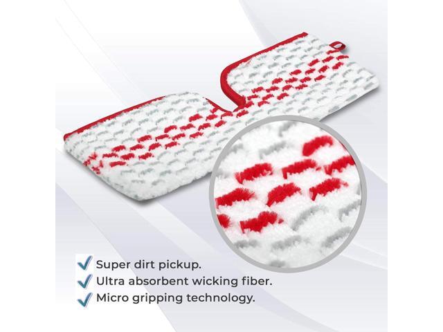 Microfiber Washable Spray Mop Refills Compatible with Promist Max, Reusable Pads Replacement Head (4)