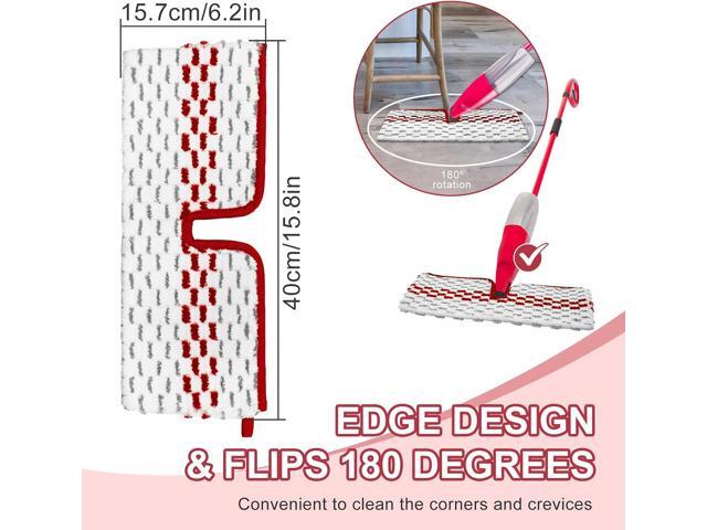 Spray Mop Pads Compatible with Promist Max - Reusable Mop Refills for Oceda Promist Max, Microfiber Double Sided Usable Dry Wet Floor Cleaning (6...