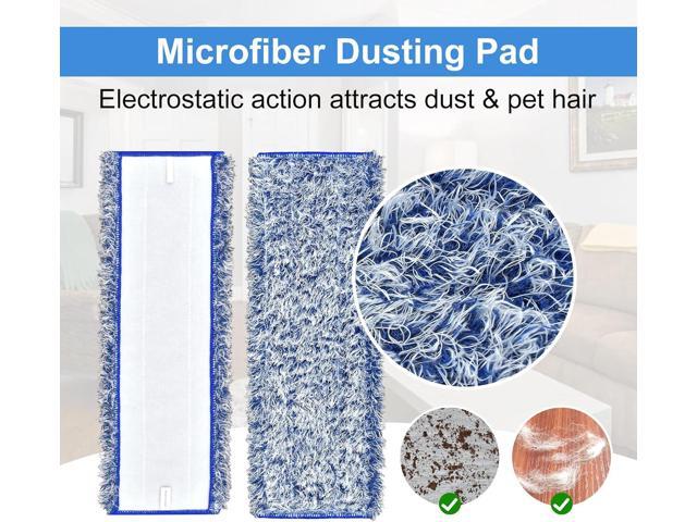 8 Pack Microfiber Cleaning Pad for Bona Mop Hardwood & Hard Surface Floors Dry and Wet Floor Cleaning - Includes 4 Microfiber Cleaning Pad, 2 Deep...