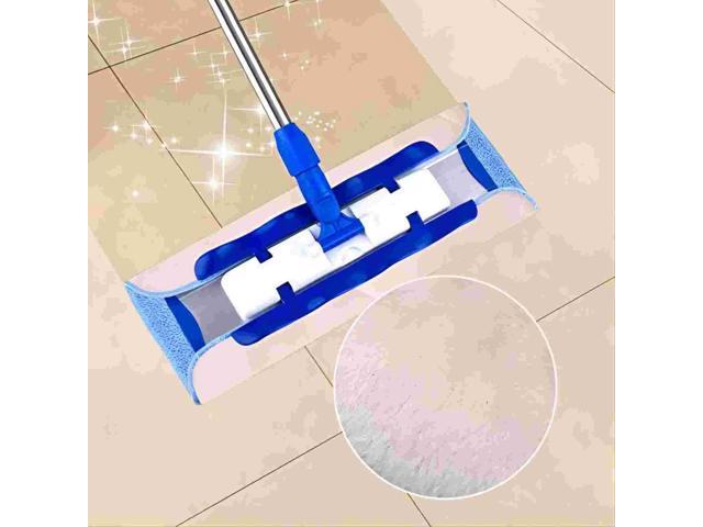 KEEPOW Microfiber Mop Cloth Refills Compatible with MR. SIGA Professional Microfiber Mop, Double Side use, Wet & Dry Mopping, Pack of 5